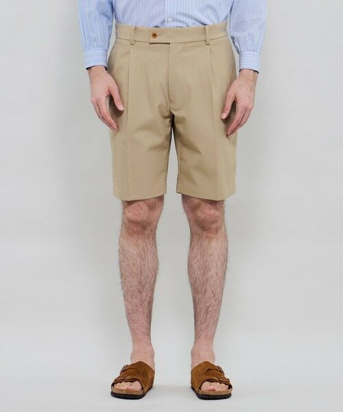 MACKINTOSH LONDON(MENS) / マッキントッシュ ロンドン 　メンズ その他パンツ | ドライツイストチノ 2タックワイドショーツ | 詳細2