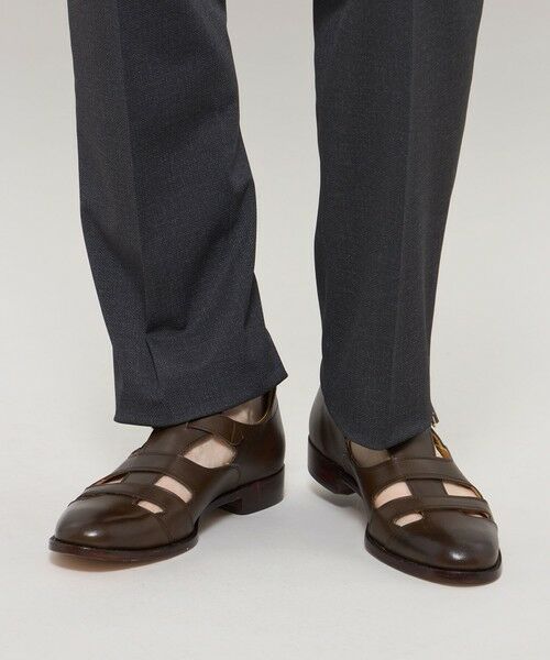 MACKINTOSH LONDON(MENS) / マッキントッシュ ロンドン メンズ シューズ | 【LEON掲載】【MACKINTOSH LONDON×三陽山長】ボックスカーフ グルカサンダル | 詳細9