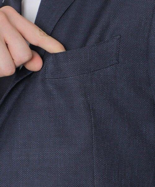 MACKINTOSH LONDON(MENS) / マッキントッシュ ロンドン 　メンズ その他アウター | 【NEW BRIDGE】 【Loro Piana/ロロ・ピアーナ】SUMMERTIME ドビー無地ジャケット | 詳細6