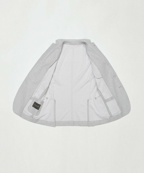 MACKINTOSH LONDON(MENS) / マッキントッシュ ロンドン メンズ ノーカラージャケット | 【WEB・一部店舗限定】【BREASY JACKET】メランジメッシュジャージーセットアップジャケット | 詳細11