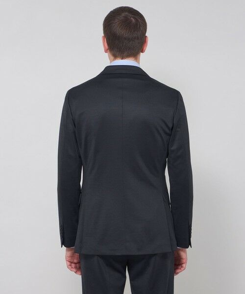 MACKINTOSH LONDON(MENS) / マッキントッシュ ロンドン 　メンズ ノーカラージャケット | 【FLEX JERSEY】ハイゲージジャカードセットアップジャケット | 詳細4