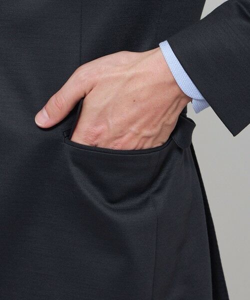 MACKINTOSH LONDON(MENS) / マッキントッシュ ロンドン 　メンズ ノーカラージャケット | 【FLEX JERSEY】ハイゲージジャカードセットアップジャケット | 詳細6