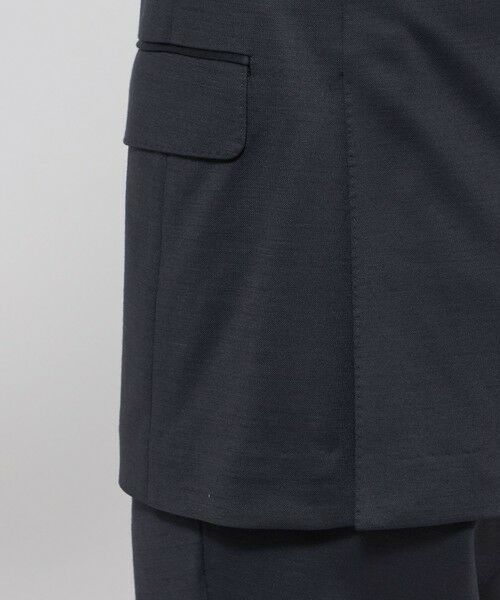 MACKINTOSH LONDON(MENS) / マッキントッシュ ロンドン 　メンズ ノーカラージャケット | 【FLEX JERSEY】ハイゲージジャカードセットアップジャケット | 詳細8