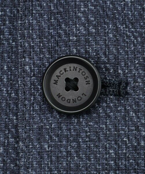 MACKINTOSH LONDON(MENS) / マッキントッシュ ロンドン 　メンズ ノーカラージャケット | 【BREASY JACKET】トリコットプリントセットアップジャケット | 詳細9