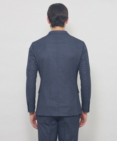 MACKINTOSH LONDON(MENS) / マッキントッシュ ロンドン 　メンズ ノーカラージャケット | 【BREASY JACKET】トリコットプリントセットアップジャケット | 詳細5