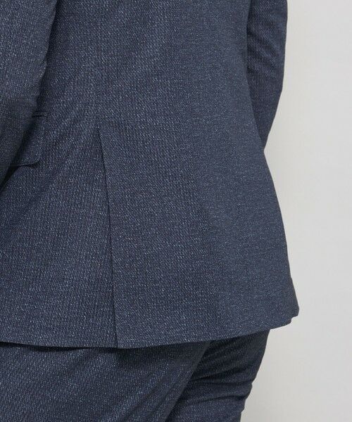 MACKINTOSH LONDON(MENS) / マッキントッシュ ロンドン 　メンズ ノーカラージャケット | 【BREASY JACKET】トリコットプリントセットアップジャケット | 詳細8