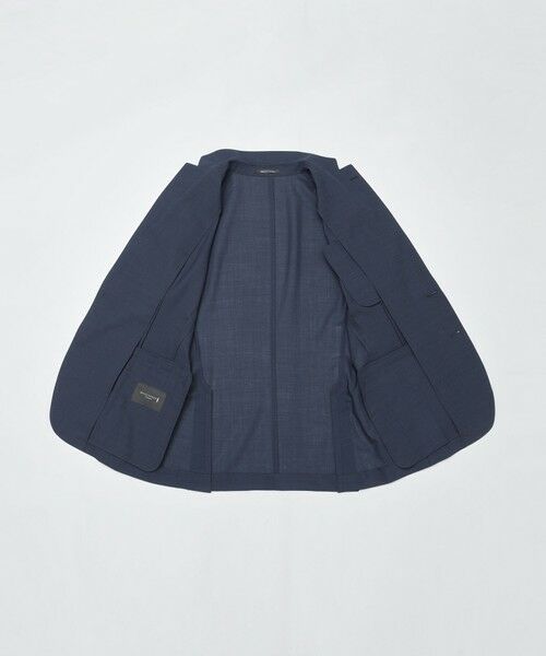 MACKINTOSH LONDON(MENS) / マッキントッシュ ロンドン 　メンズ ノーカラージャケット | 【LEON掲載】【BREASY JACKET】super light weight セットアップジャケット | 詳細10