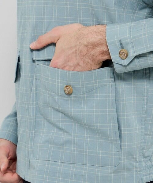 MACKINTOSH LONDON(MENS) / マッキントッシュ ロンドン 　メンズ ブルゾン | ドリズラーシャツジャケット | 詳細7