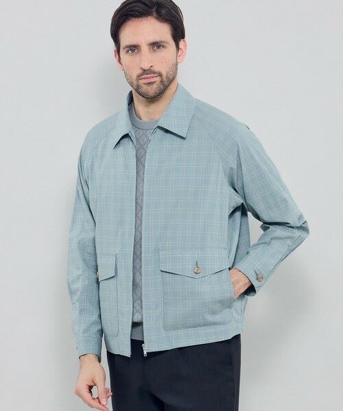 MACKINTOSH LONDON(MENS) / マッキントッシュ ロンドン 　メンズ ブルゾン | ドリズラーシャツジャケット（ブルー5）