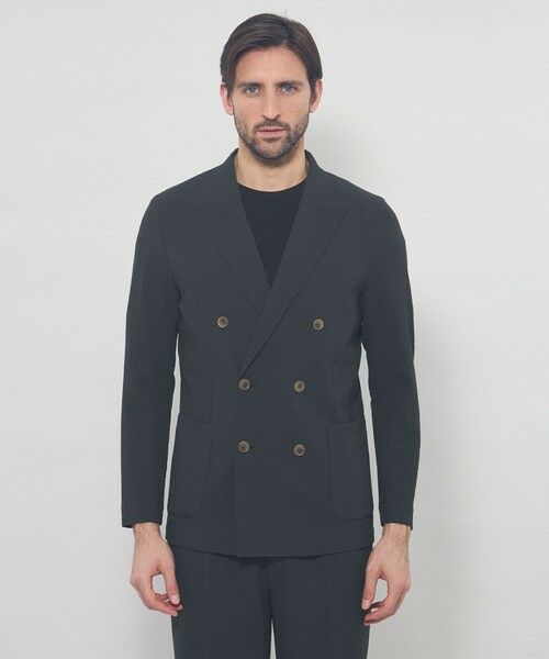 MACKINTOSH LONDON(MENS) / マッキントッシュ ロンドン 　メンズ ブルゾン | ダブルウールサッカージャケット | 詳細4