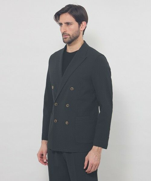 MACKINTOSH LONDON(MENS) / マッキントッシュ ロンドン 　メンズ ブルゾン | ダブルウールサッカージャケット | 詳細5