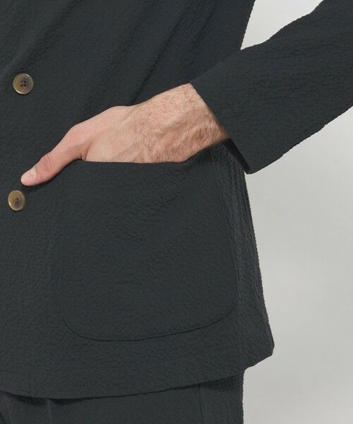 MACKINTOSH LONDON(MENS) / マッキントッシュ ロンドン 　メンズ ブルゾン | ダブルウールサッカージャケット | 詳細7