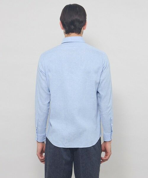 MACKINTOSH LONDON(MENS) / マッキントッシュ ロンドン メンズ シャツ・ブラウス | ストレッチリネンワイドカラーシャツ | 詳細8