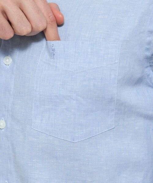 MACKINTOSH LONDON(MENS) / マッキントッシュ ロンドン メンズ シャツ・ブラウス | ストレッチリネンワイドカラーシャツ | 詳細9