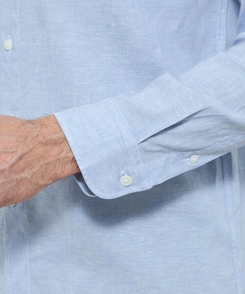 MACKINTOSH LONDON(MENS) / マッキントッシュ ロンドン メンズ シャツ・ブラウス | ストレッチリネンワイドカラーシャツ | 詳細10