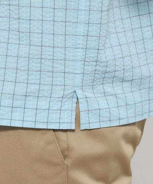 MACKINTOSH LONDON(MENS) / マッキントッシュ ロンドン 　メンズ シャツ・ブラウス | シアサッカー半袖ボタンダウンシャツ | 詳細9