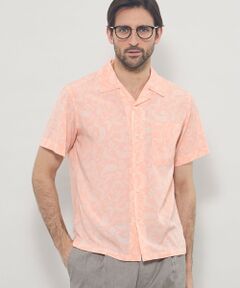 MACKINTOSH LONDON(MENS) / マッキントッシュ ロンドン 　メンズ シャツ・ブラウス | 【LEON掲載】ペイズリープリントオープンカラーシャツ