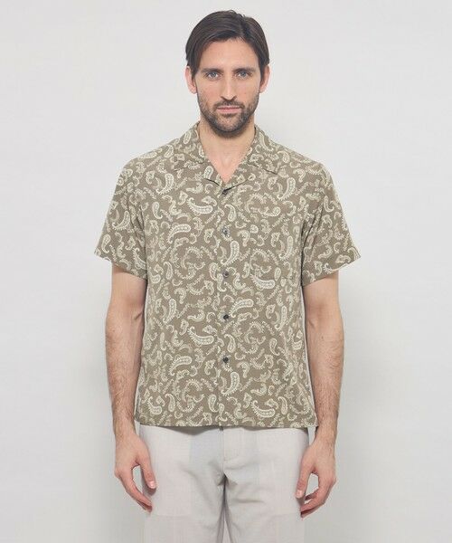 MACKINTOSH LONDON(MENS) / マッキントッシュ ロンドン 　メンズ シャツ・ブラウス | 【LEON掲載】ペイズリープリントオープンカラーシャツ | 詳細3