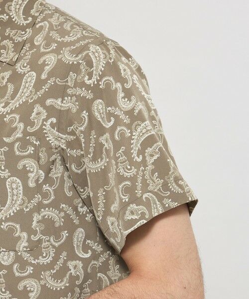 MACKINTOSH LONDON(MENS) / マッキントッシュ ロンドン 　メンズ シャツ・ブラウス | 【LEON掲載】ペイズリープリントオープンカラーシャツ | 詳細6