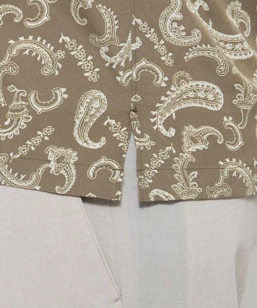 MACKINTOSH LONDON(MENS) / マッキントッシュ ロンドン 　メンズ シャツ・ブラウス | 【LEON掲載】ペイズリープリントオープンカラーシャツ | 詳細8