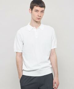 【WEB・一部店舗限定】ドライ鹿の子ニットポロシャツ