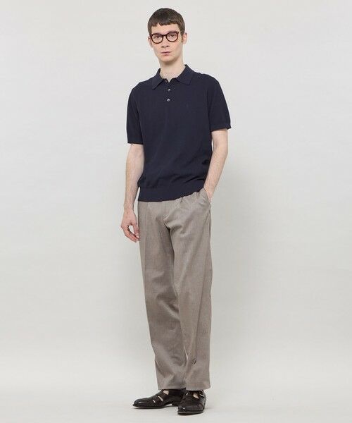 MACKINTOSH LONDON(MENS) / マッキントッシュ ロンドン メンズ ニット・セーター | 【WEB・一部店舗限定】ドライ鹿の子ニットポロシャツ | 詳細4