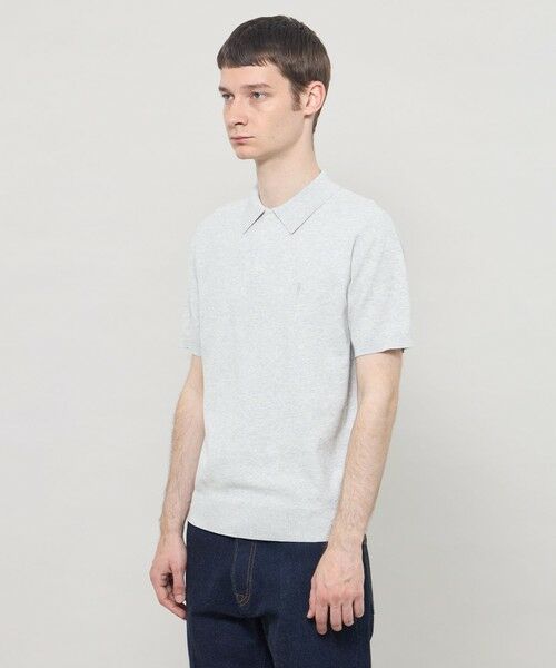 MACKINTOSH LONDON(MENS) / マッキントッシュ ロンドン メンズ ニット・セーター | 【WEB・一部店舗限定】ドライ鹿の子ニットポロシャツ | 詳細6