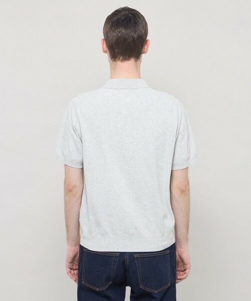 MACKINTOSH LONDON(MENS) / マッキントッシュ ロンドン メンズ ニット・セーター | 【WEB・一部店舗限定】ドライ鹿の子ニットポロシャツ | 詳細7