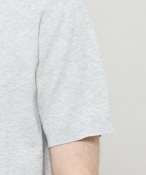 MACKINTOSH LONDON(MENS) / マッキントッシュ ロンドン メンズ ニット・セーター | 【WEB・一部店舗限定】ドライ鹿の子ニットポロシャツ | 詳細8