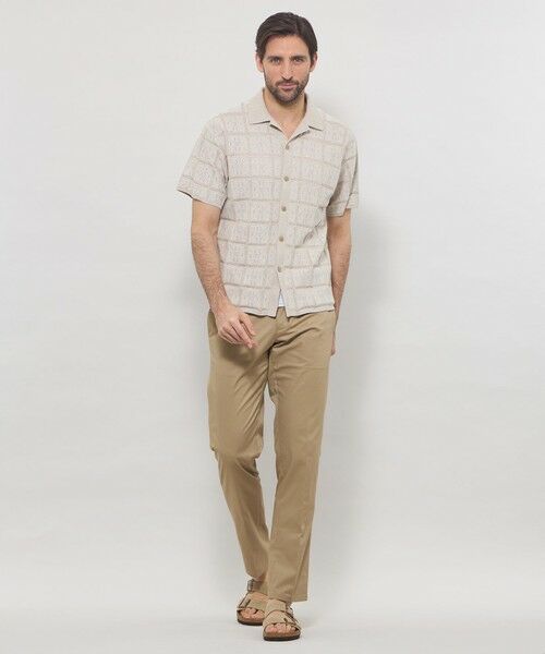 MACKINTOSH LONDON(MENS) / マッキントッシュ ロンドン 　メンズ ニット・セーター | オープンカラーアイレットニット | 詳細3