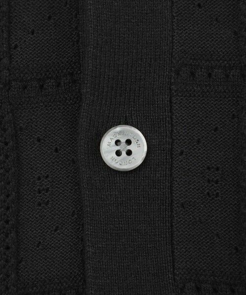 MACKINTOSH LONDON(MENS) / マッキントッシュ ロンドン 　メンズ ニット・セーター | オープンカラーアイレットニット | 詳細8