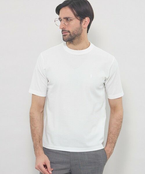 MACKINTOSH LONDON(MENS) / マッキントッシュ ロンドン メンズ カットソー | 【Brighton Tee】ブライトンTシャツ(ホワイト)