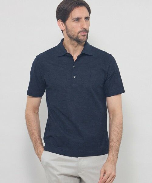 MACKINTOSH LONDON(MENS) / マッキントッシュ ロンドン 　メンズ カットソー | 【Brighton Polo】ブライトンポロシャツ（ブルー７）