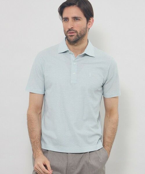 MACKINTOSH LONDON(MENS) / マッキントッシュ ロンドン メンズ カットソー | 【Brighton Polo】ブライトンポロシャツ(ブルー2)