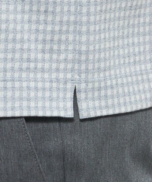 MACKINTOSH LONDON(MENS) / マッキントッシュ ロンドン 　メンズ カットソー | マイクロギンガムJQポロシャツ | 詳細7