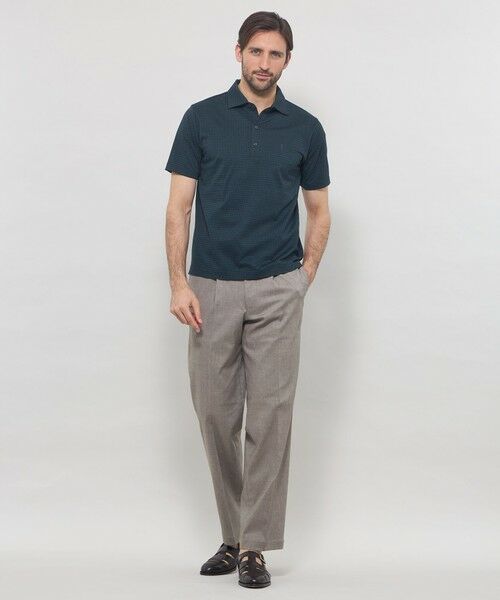 MACKINTOSH LONDON(MENS) / マッキントッシュ ロンドン 　メンズ カットソー | マイクロギンガムJQポロシャツ | 詳細2