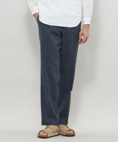 MACKINTOSH LONDON(MENS) / マッキントッシュ ロンドン 　メンズ その他パンツ | リネンストレッチ1プリーツトラウザーズ