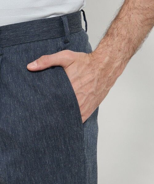 MACKINTOSH LONDON(MENS) / マッキントッシュ ロンドン 　メンズ その他パンツ | リネンストレッチ1プリーツトラウザーズ | 詳細6