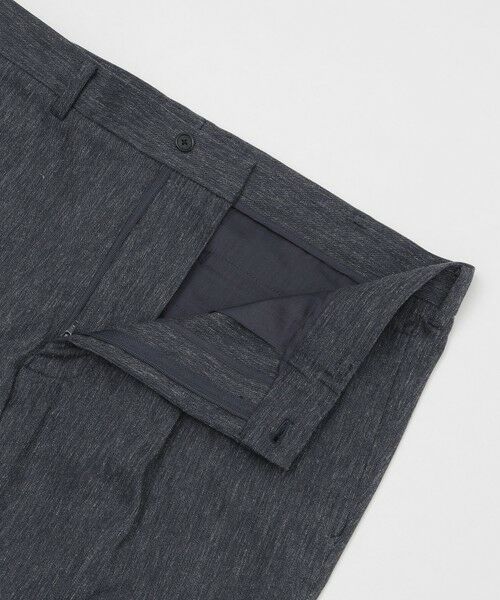 MACKINTOSH LONDON(MENS) / マッキントッシュ ロンドン 　メンズ その他パンツ | リネンストレッチ1プリーツトラウザーズ | 詳細7