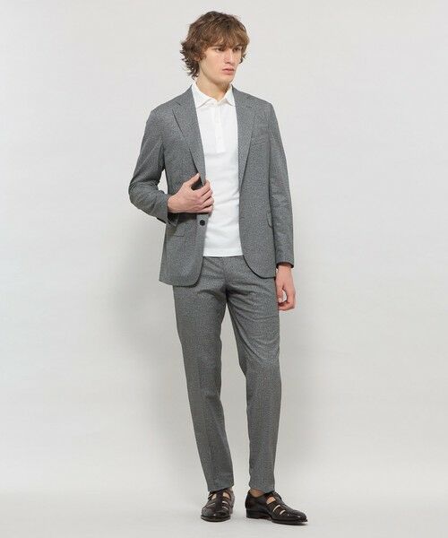 MACKINTOSH LONDON(MENS) / マッキントッシュ ロンドン 　メンズ その他パンツ | 【BREASY JACKET】トリコットプリントセットアップパンツ | 詳細1