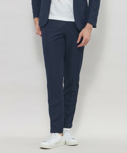 MACKINTOSH LONDON(MENS) / マッキントッシュ ロンドン 　メンズ その他パンツ | 【WEB・一部店舗限定】【BREASY JACKET】メランジメッシュジャージーセットアップパンツ（ネイビー）