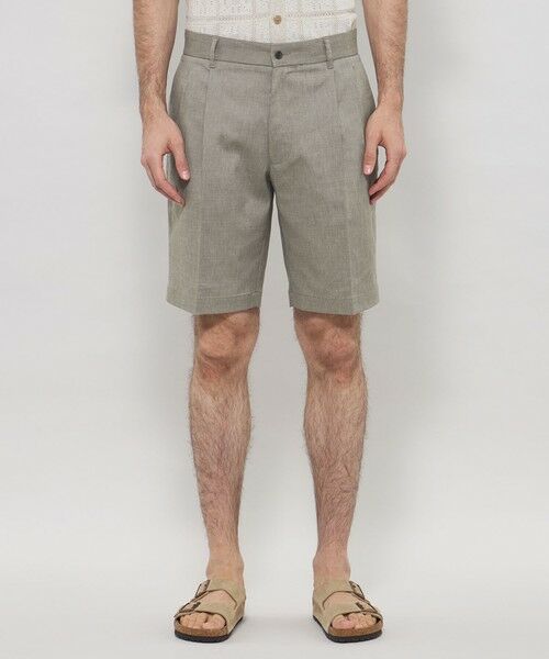 MACKINTOSH LONDON(MENS) / マッキントッシュ ロンドン 　メンズ その他パンツ | ラミーストレッチツイルショートパンツ | 詳細3