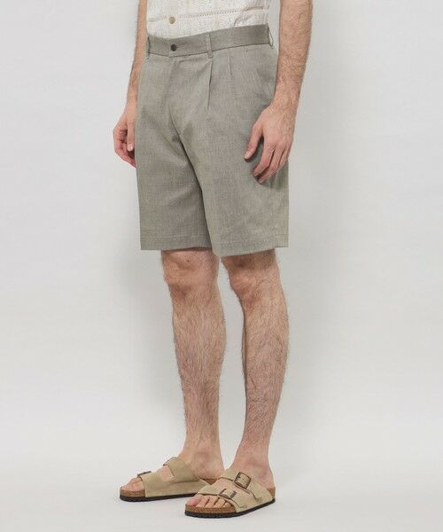 MACKINTOSH LONDON(MENS) / マッキントッシュ ロンドン 　メンズ その他パンツ | ラミーストレッチツイルショートパンツ | 詳細4