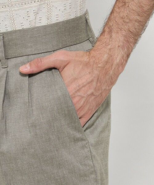 MACKINTOSH LONDON(MENS) / マッキントッシュ ロンドン 　メンズ その他パンツ | ラミーストレッチツイルショートパンツ | 詳細6