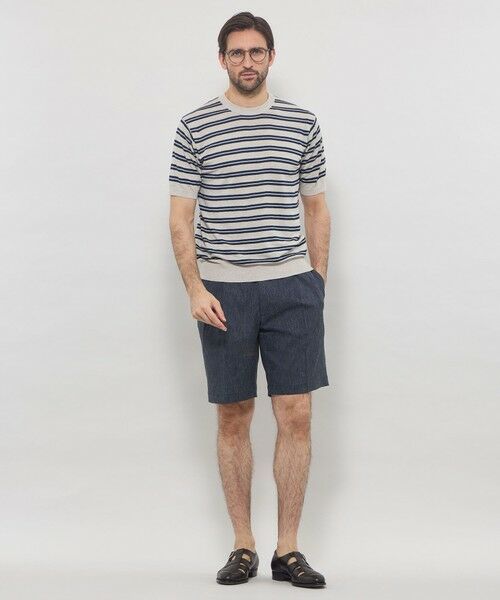 MACKINTOSH LONDON(MENS) / マッキントッシュ ロンドン 　メンズ その他パンツ | ラミーストレッチツイルショートパンツ | 詳細1