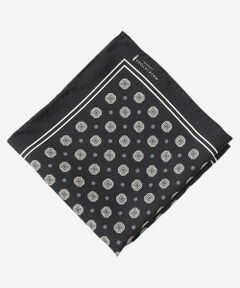 MACKINTOSH LONDON(MENS) / マッキントッシュ ロンドン 　メンズ ハンカチ | メダリオンプリントチーフ