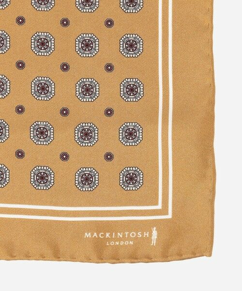 MACKINTOSH LONDON(MENS) / マッキントッシュ ロンドン 　メンズ ハンカチ | メダリオンプリントチーフ | 詳細2