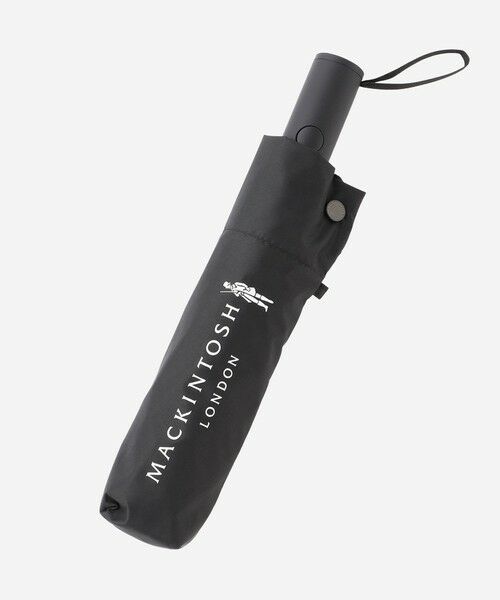 MACKINTOSH LONDON(MENS) / マッキントッシュ ロンドン 　メンズ 傘 | 【SUMMER SHIELD】晴雨兼用折りたたみ傘（ブラック）