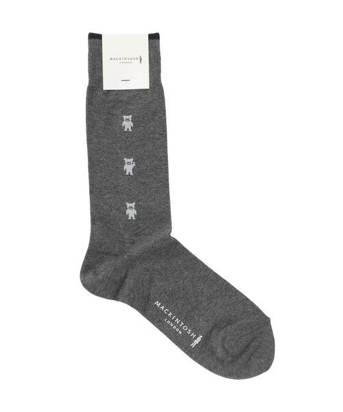 MACKINTOSH LONDON(MENS) / マッキントッシュ ロンドン 　メンズ その他インナー・ルームウェア | MLホーンドベアラインソックス（グレー系2）