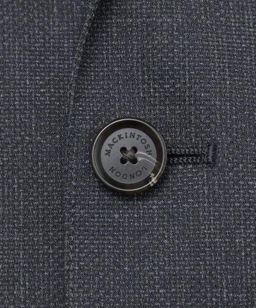 MACKINTOSH LONDON(MENS) / マッキントッシュ ロンドン 　メンズ ノーカラージャケット | 【BREASY JACKET】【ICE JET】セットアップジャケット | 詳細9